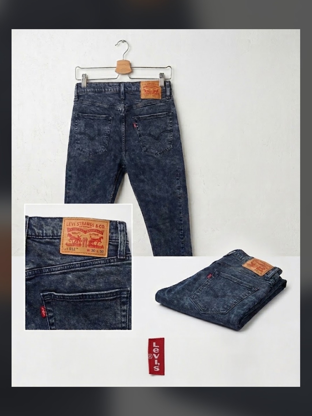 Levi's Blue Jeans - 512 FIT Size 30X30